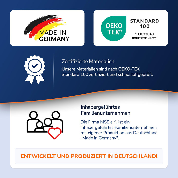Kaltschaummatratze 7-Zonen Wendematratze H4/H5 140x200 cm - Bild 3