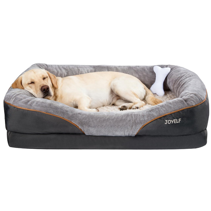 Orthopädisches Hundebett Memory Foam XXL mit waschbarem Bezug