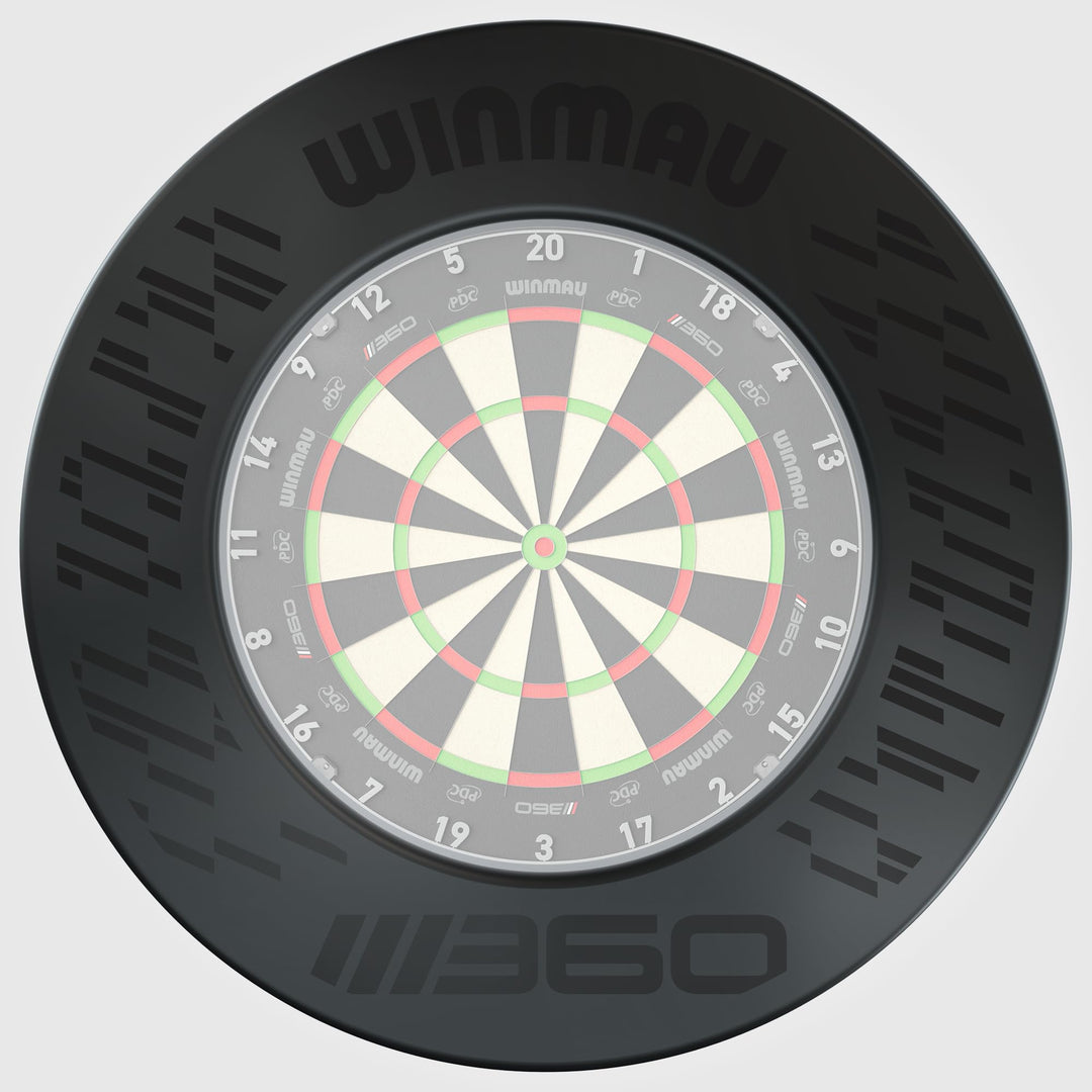 Dart Surround Schutzring schwarz für Dartscheibe aus Polyurethan - Bild 2