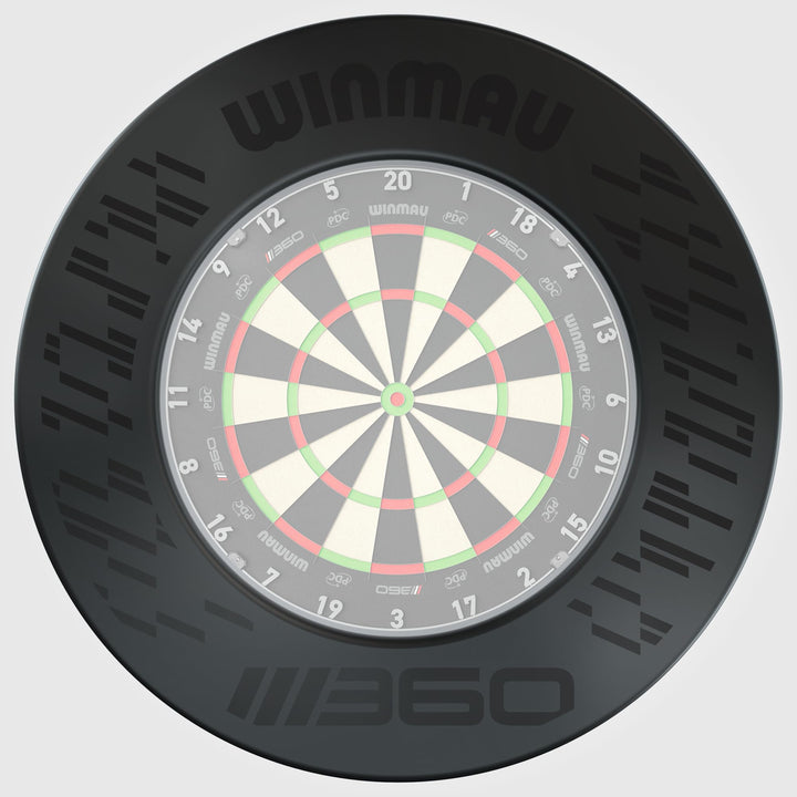 Dart Surround Schutzring schwarz für Dartscheibe aus Polyurethan - Bild 2