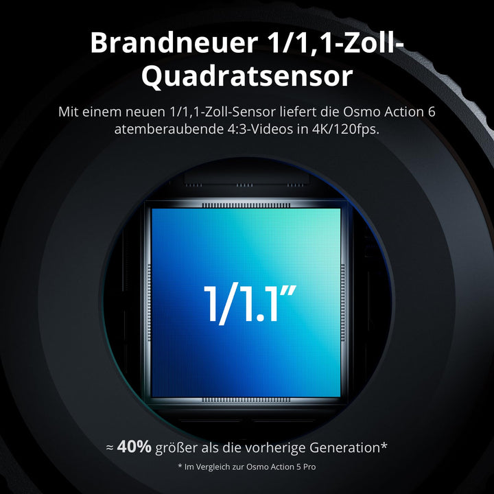 Action-Cam 4K/8K mit variabler Blende, 50 GB Speicher, wasserdicht bis 20 m - Bild 8