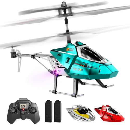 RC Helikopter ferngesteuert 2,4 GHz 3-in-1 für Kinder ab 8