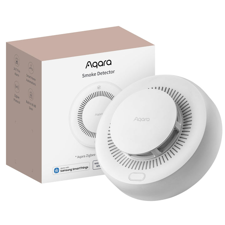 Rauchmelder Zigbee 3.0 mit 85dB Sirene, LED &amp; Smart-Home-Integration