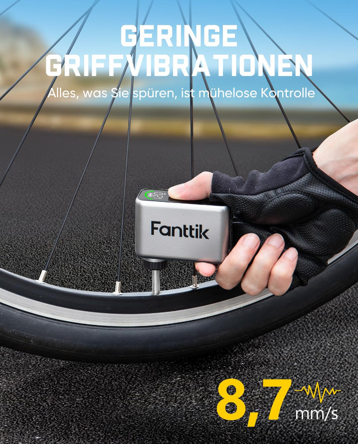 Mini Elektro-Fahrradpumpe mit LCD-Display 700c-Reifen in 22 Sek - Bild 8
