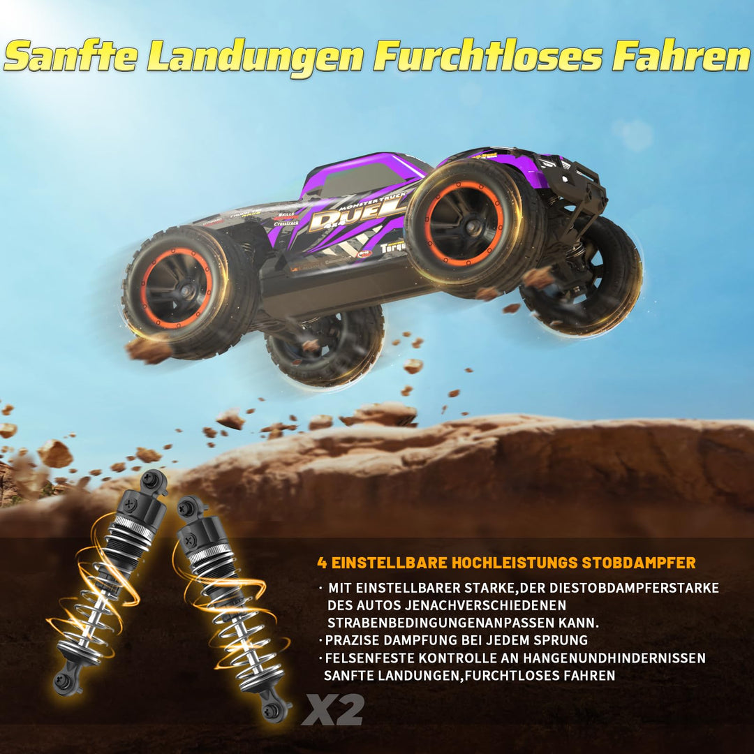 RC Monster Truck 1:14 Offroad 4WD 39 km/h spritzwassergeschützt - Bild 5
