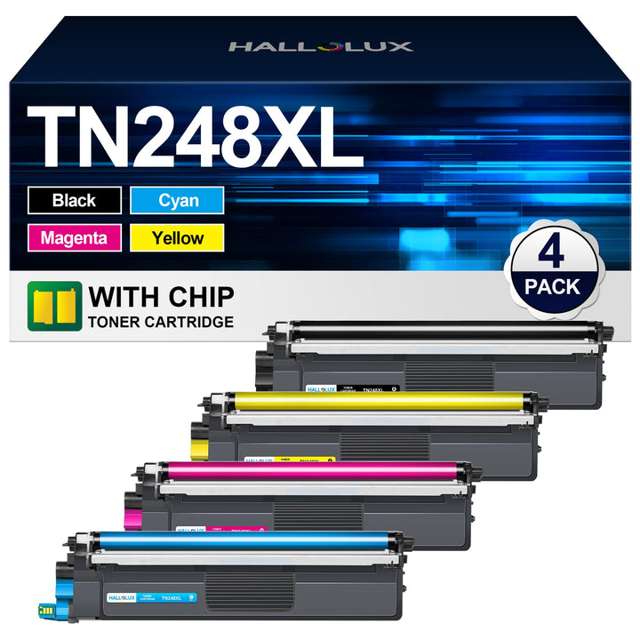 Toner-Set 4-Pack Schwarz/CMY kompatibel mit Brother TN-248XL