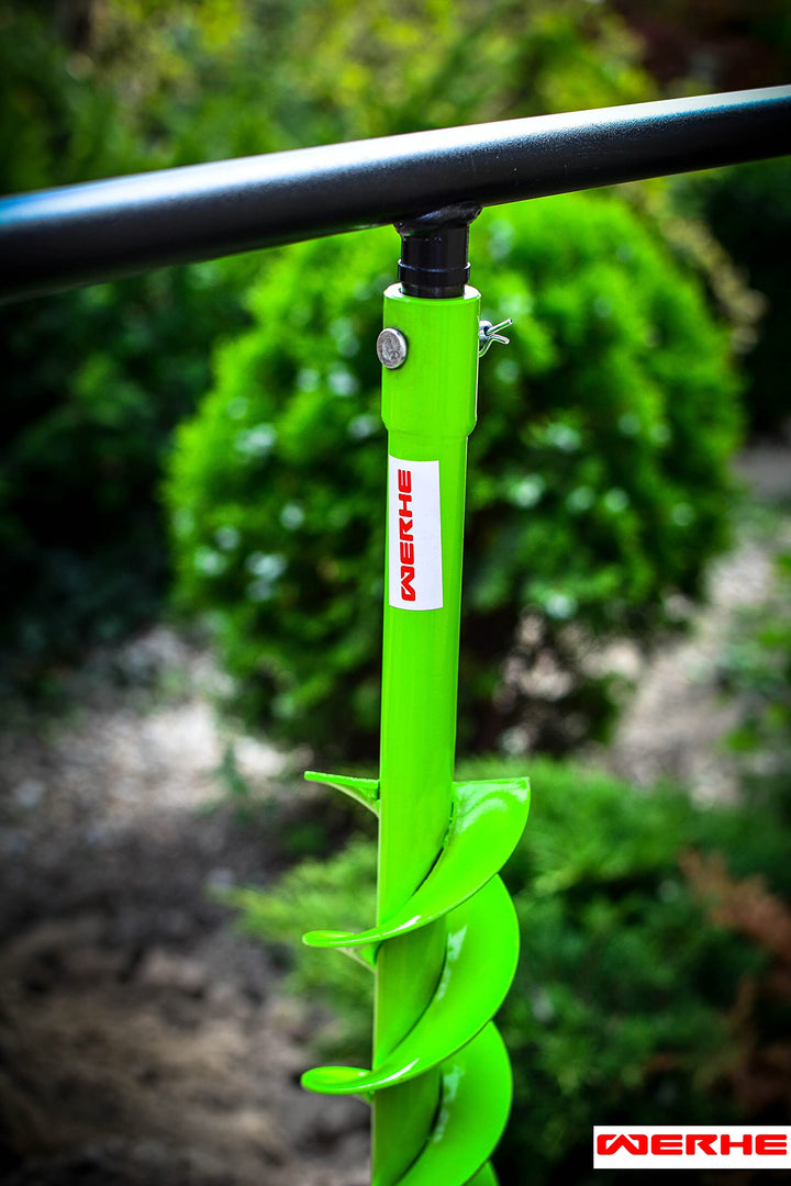 T-Griff Erdbohrer Stahl 56 cm mit 20 mm Aufnahme für Garten - Bild 4
