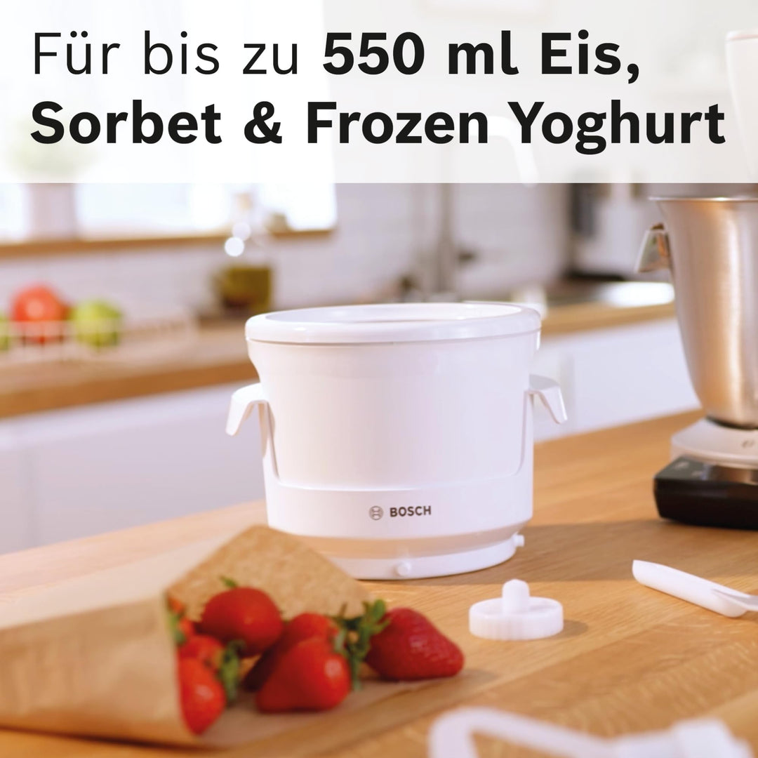 Eisbereiter-Aufsatz 550ml für Küchenmaschine Serie 8 &amp; OptiMUM - Bild 2