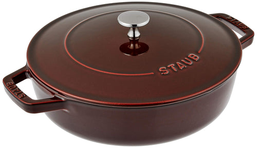 Schmorpfanne Gusseisen oval 24 cm 2,5 L Induktion Aroma-Regen