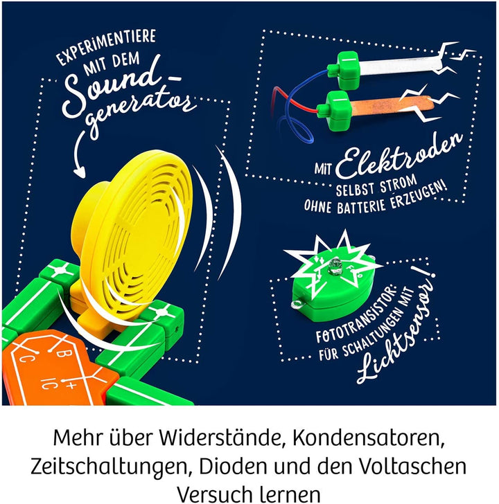 Experimentierkasten Elektronik 130+ Versuche Gleich- und Wechselstrom 10-14 Jahre - Bild 4