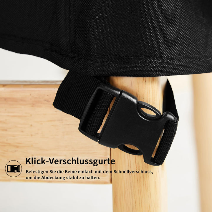 Hollywoodschaukel Abdeckung 4-Sitzer Oxford-Gewebe 250x150x160 cm - Bild 6