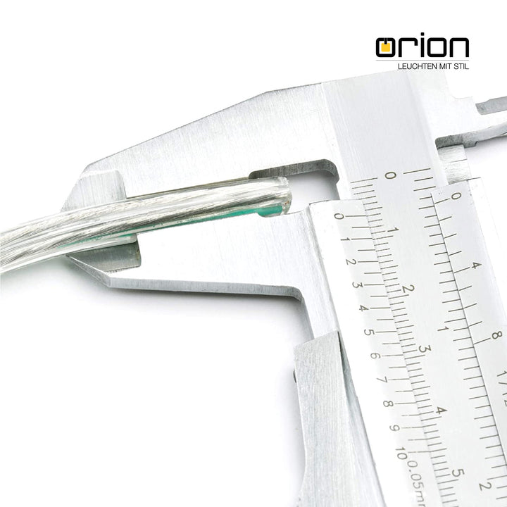 Verlängerungskabel 3-adrig 10 m transparent für Leuchten 3x0,75mm² - Bild 4