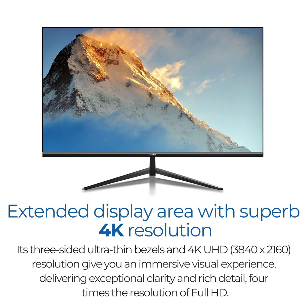 4K Monitor 32 Zoll VA-Panel 3840x2160 UHD HDR HDMI/DP VESA - Bild 2