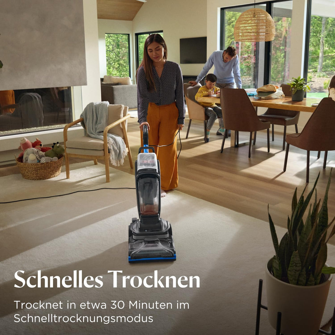 Teppichreiniger HydroSteam 1300W mit Dampfvorbehandlung und Schnelltrocknung - Bild 5