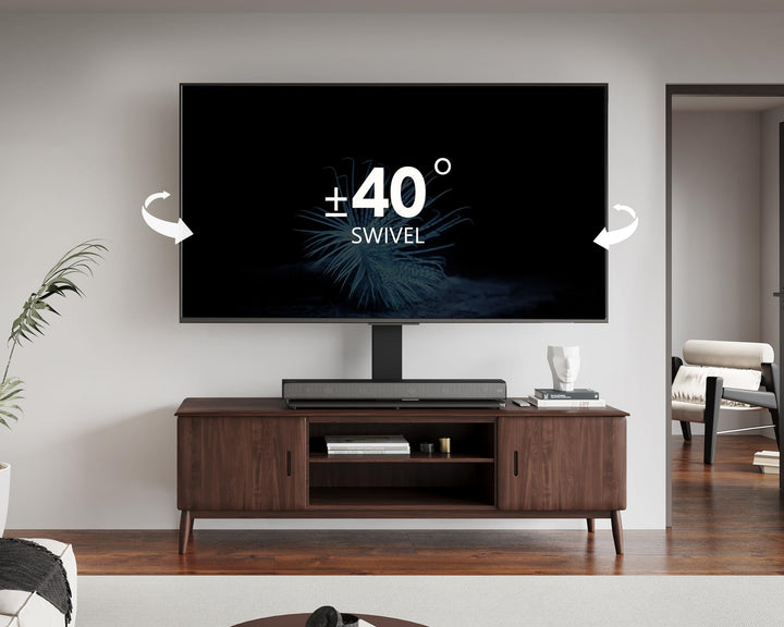 TV Standfuss Universal 50-85 Zoll schwenkbar höhenverstellbar bis 50kg - Bild 6