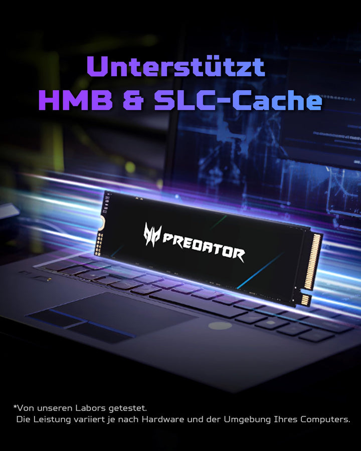 NVMe SSD M.2 2280 1TB PCIe 4.0 mit 7400 MB/s fuer PC, Laptop &amp; PS5 - Bild 4