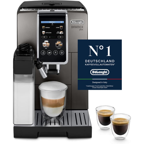 Kaffeevollautomat 24 Getränke Touchscreen Titanium mit Milchsystem