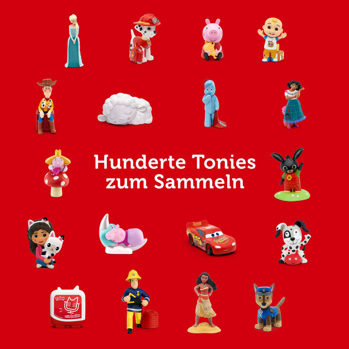 Toniebox Starterset Rot mit 4 Peppa Wutz Hörfiguren für Kinder - Bild 8