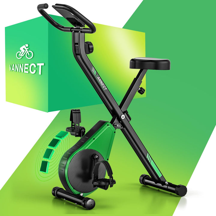Heimtrainer Fahrrad klappbar 16-stufig Magnetwiderstand bis 150 kg