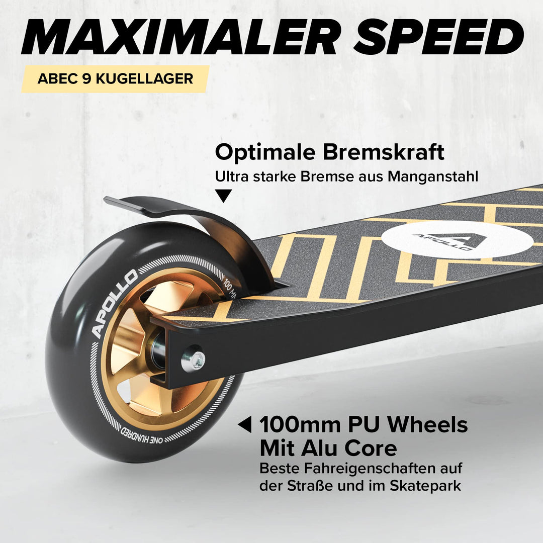 Stunt Scooter Aluminium 100mm ABEC-9 Lager ab 6 Jahre - Bild 5