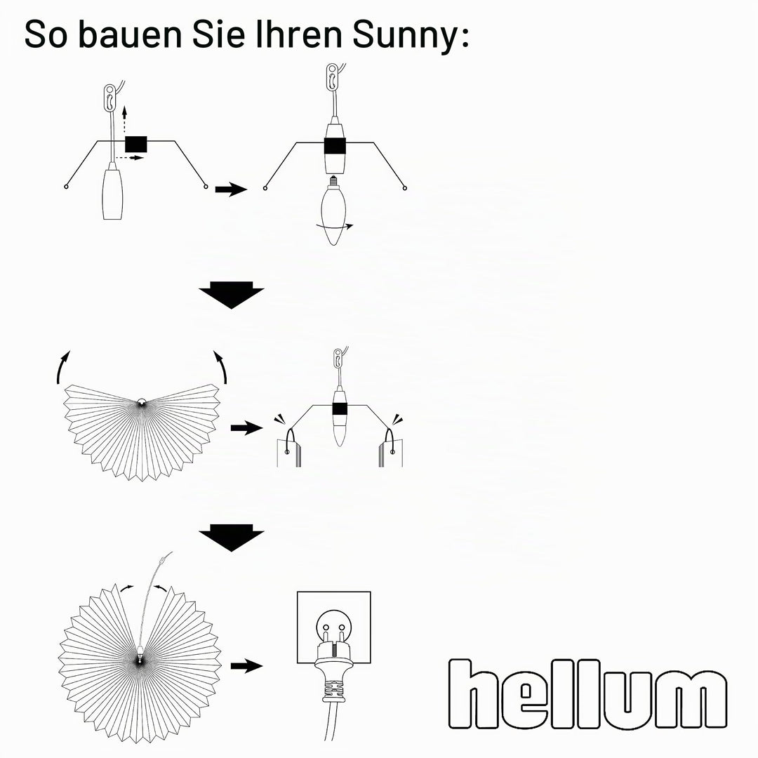 Lampion Outdoor wetterfest Grün Ø40cm mit E14 LED Stecker - Bild 4
