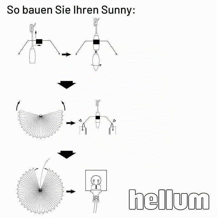 Lampion Outdoor wetterfest Grün Ø40cm mit E14 LED Stecker - Bild 4