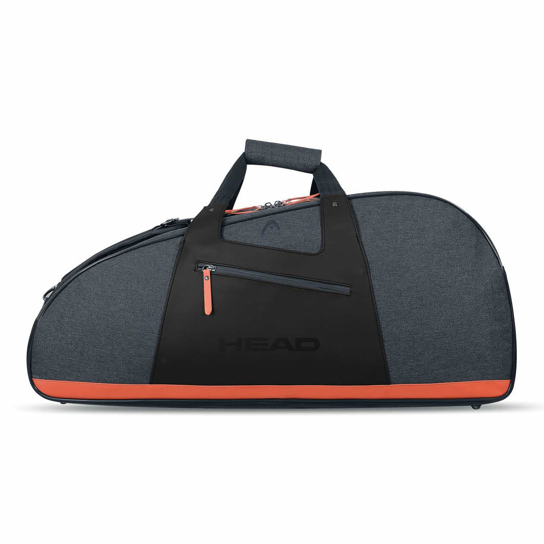 Tennis Combi Bag Damen PU-Nylon mit CCT+ Racketschutz anthrazit