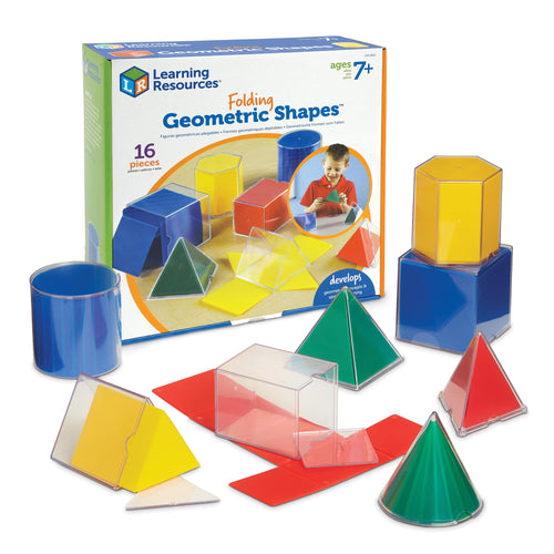 Geometrie Lernset 3D Körper faltbar ab 7 Jahren Mathematik