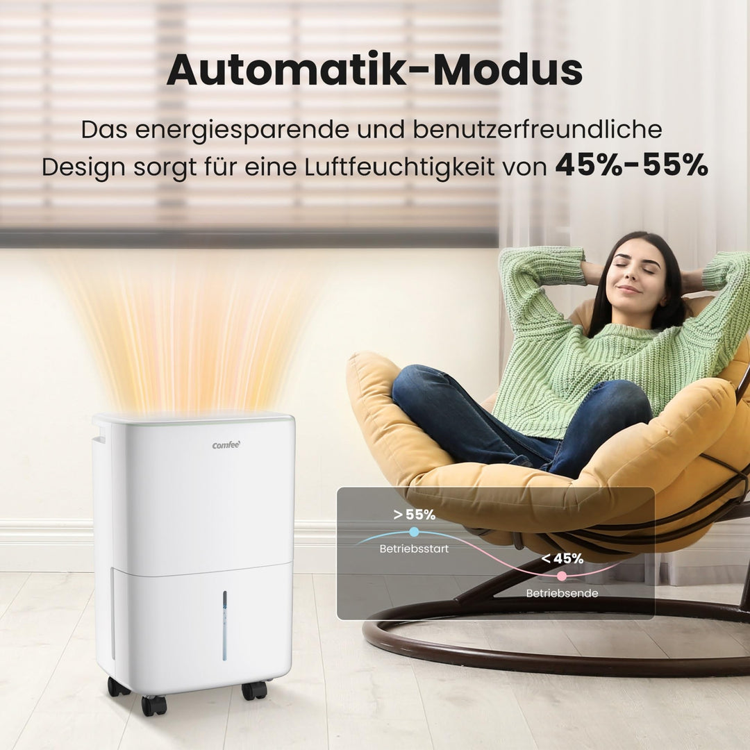 Luftentfeuchter 12 Liter/Tag für 20 m² mit R290 Kältemittel - Bild 3