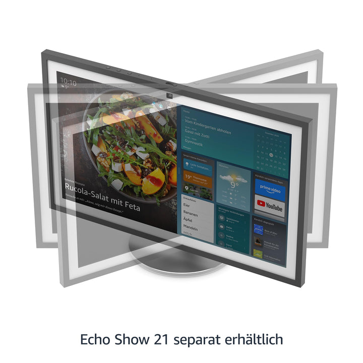 Smart Display Ständer Aluminium 360° schwenkbar 30° neigbar für Echo Show 21 - Bild 6