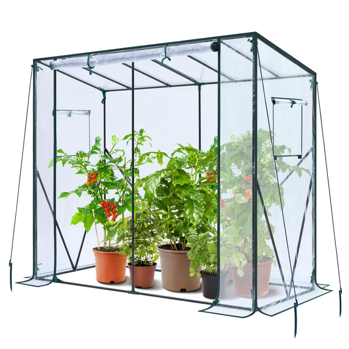 Foliengewächshaus PVC ganzjährig Balkon &amp; Garten Winterschutz