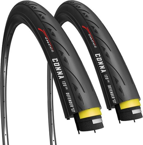 Rennrad Faltreifen 700x25c 120 TPI Kevlar-Wulst 2er Set