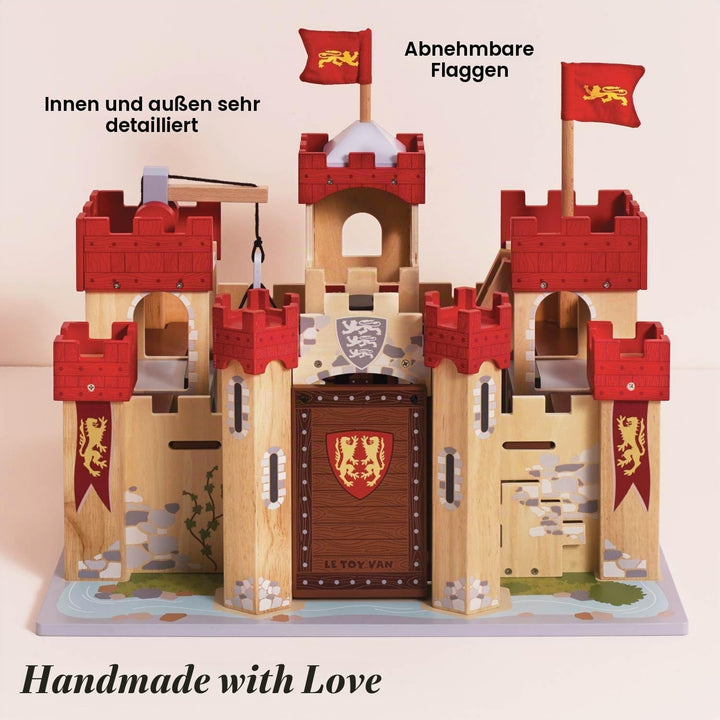 Ritterburg Holz Löwenherz Rollenspiel Schloss für Kinder - Bild 5