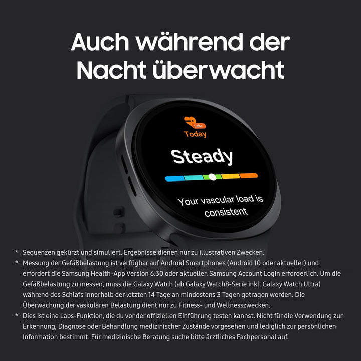 Smartwatch 40mm LTE Graphite mit KI-Schlafcoaching und Fitness-Tracker - Bild 7