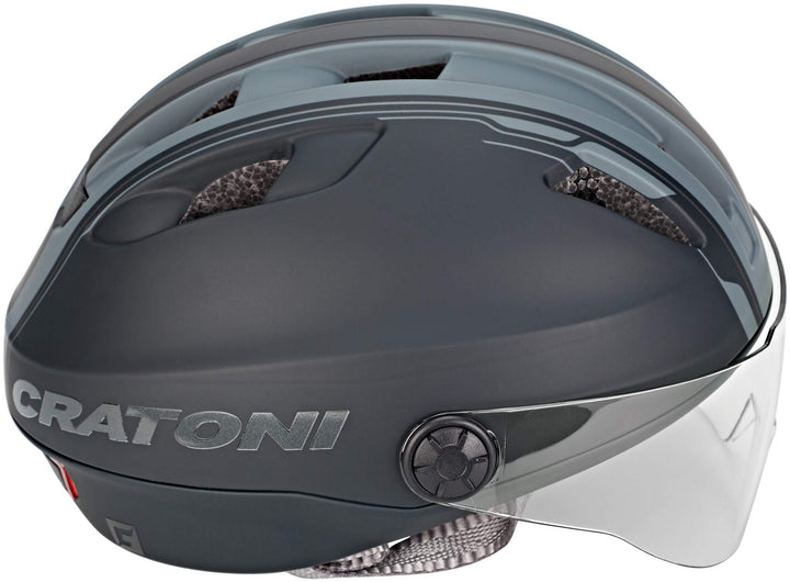 Fahrradhelm Erwachsene Unisex mit Reflektoren Grösse S Schwarz - Bild 4