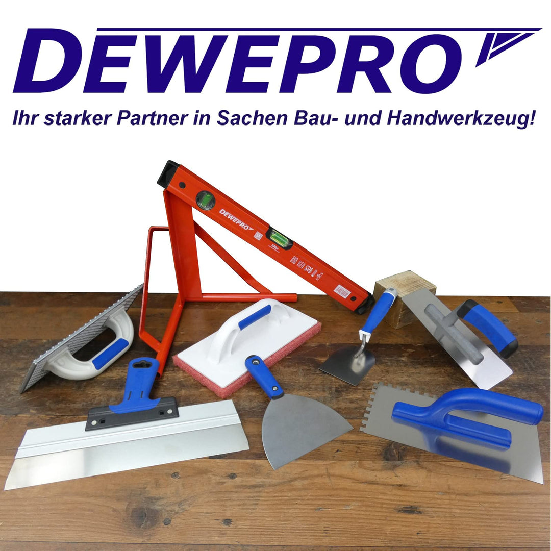 Gitter-Rabot 2er Set Stahl 285x145mm für Gips- und Kalkputz - Bild 7