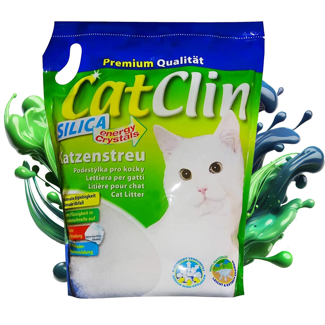 Silikat Katzenstreu 4x8l staubarm antibakteriell langanhaltend - Bild 7