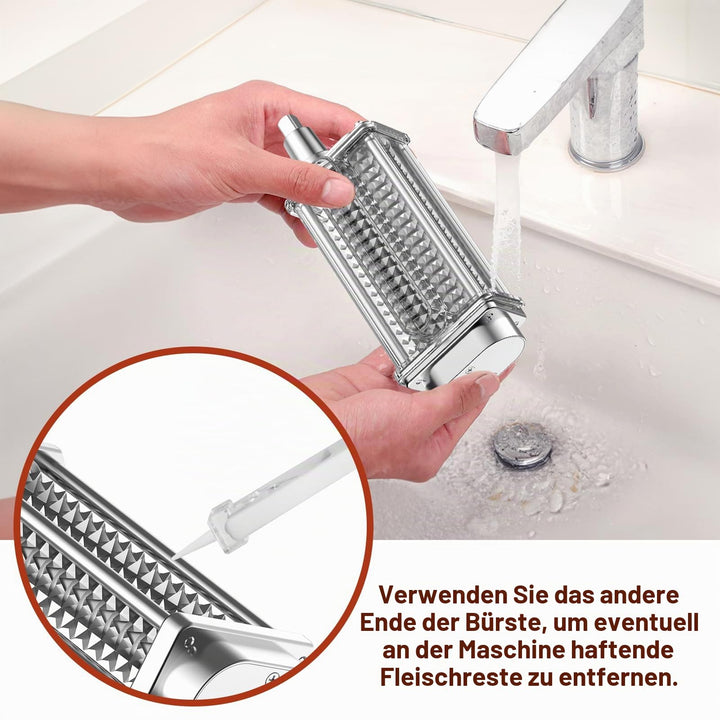 Fleischklopfer Aufsatz für KitchenAid Küchenmaschine Edelstahl - Bild 4