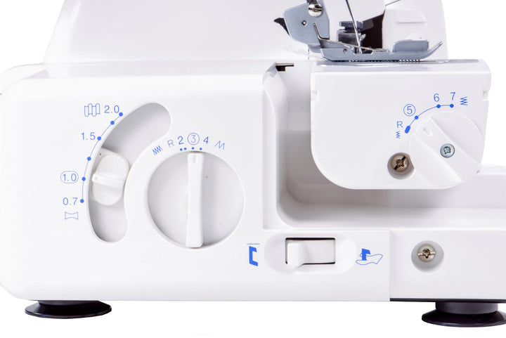 Overlock-Nähmaschine 2/3/4-Faden mit Differentialtransport und LED - Bild 3