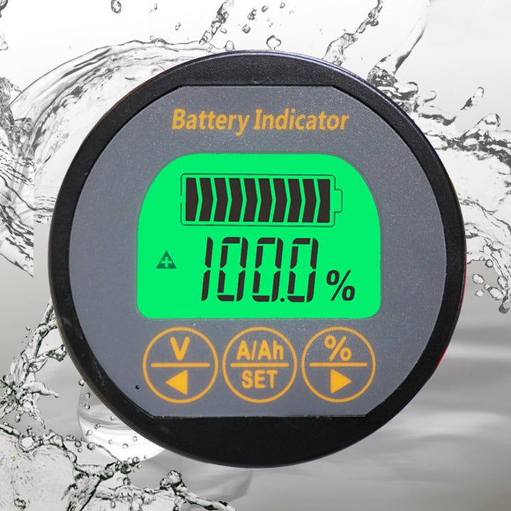 Batteriemonitor mit Shunt 8-100V 350A 999Ah für Solar Wohnmobil Auto - Bild 9