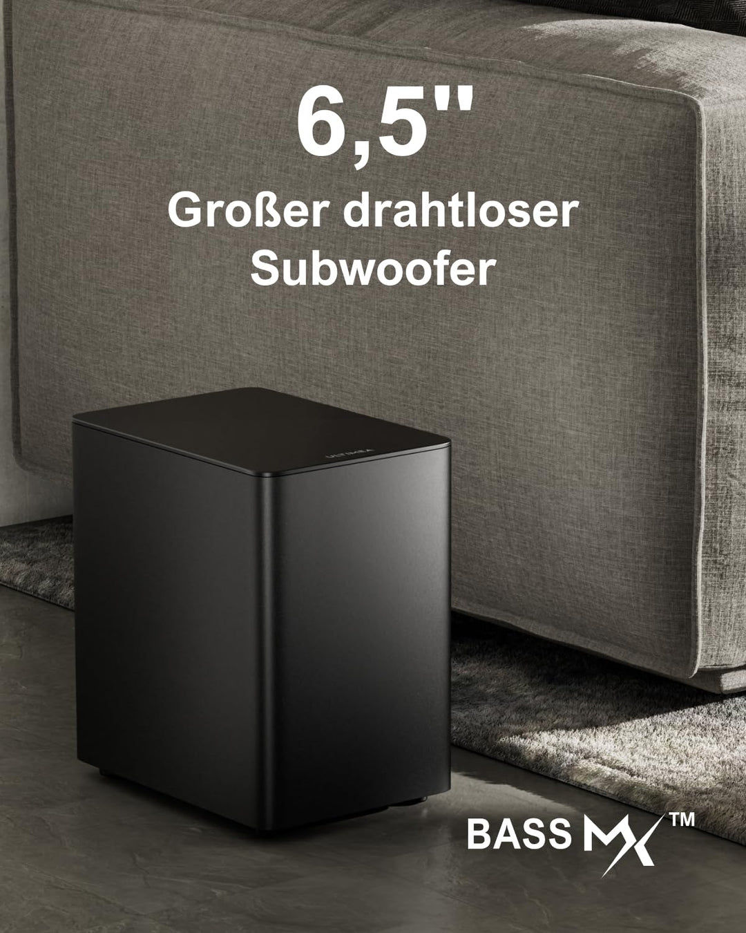Soundbar 7.1 Surround mit Dolby Atmos, kabellosem Subwoofer und HDMI eARC - Bild 8