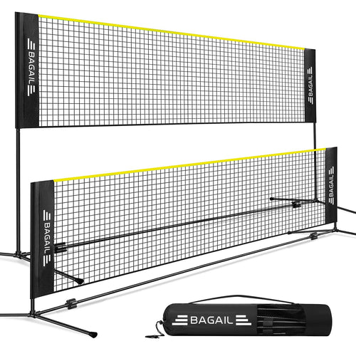 Badminton Netz klappbar 3 m mit Tragetasche höhenverstellbar