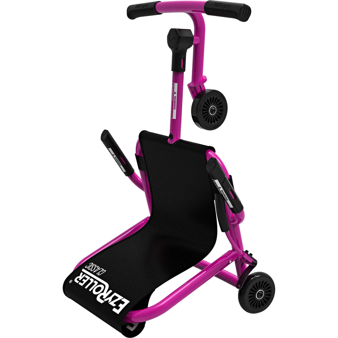 Drift-Dreirad Kinder 4–14 Jahre höhenverstellbar bis 70 kg pink - Bild 4