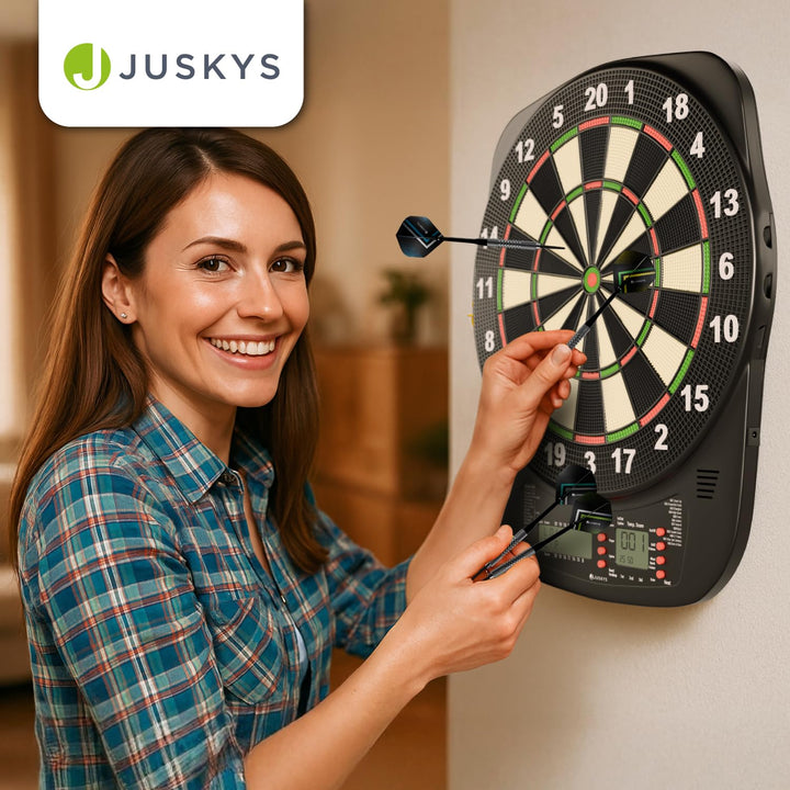 Elektronische Dartscheibe 32 Spiele 359 Varianten mit 18 Pfeilen - Bild 7