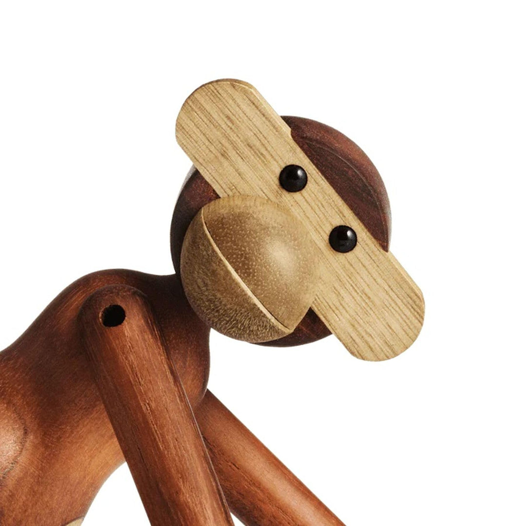 Holzaffe Designfigur dunkel 18,5 cm – Deko &amp; Geschenkidee - Bild 6