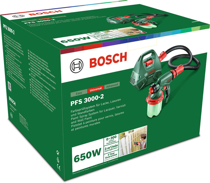 Farbsprühsystem elektrisch 650 W mit 1000-ml-Behälter Innen &amp; Aussen - Bild 8