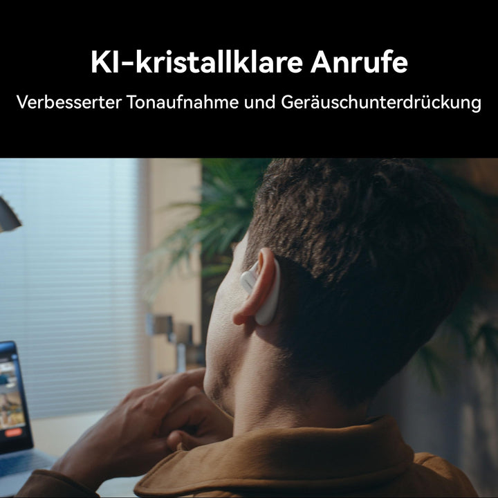Open-Ear Kopfhörer mit IP57 Schutz, 28h Akku, Sportdesign - Bild 6