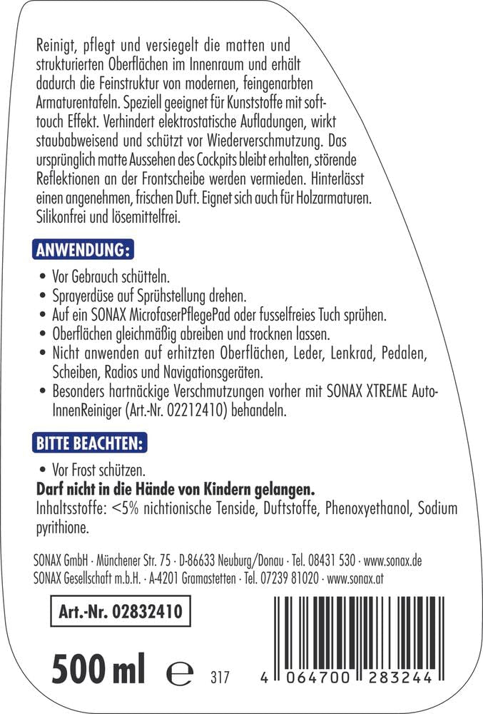 Auto Innenraum &amp; Scheiben Pflege-Set 11-teilig mit Tasche - Bild 3
