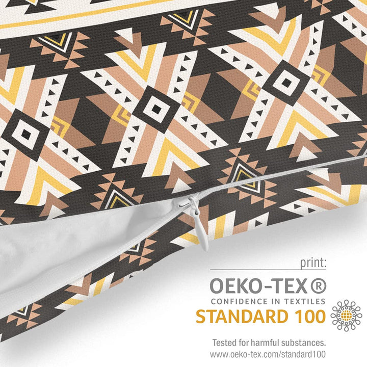 Kissenbezug Ethno-Muster Oxford-Stoff wasserabweisend 80x80 cm - Bild 5