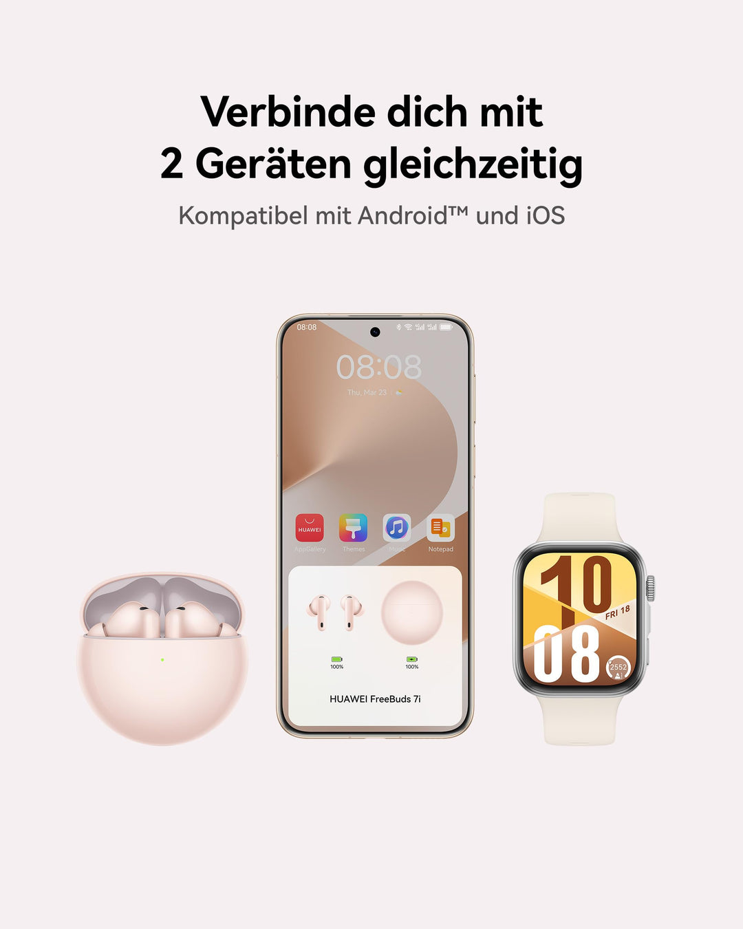 In-Ear-Kopfhörer True Wireless ANC 4.0 mit 35h Akku, Schwarz - Bild 8